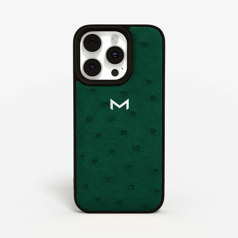 Personnalisation Sport Case for iPhone 15 Pro Max in Ostrich Sport Case for iPhone 15 Pro Max in Ostrich