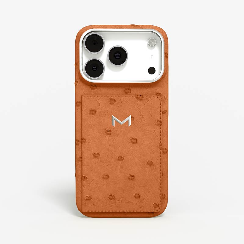 Personnalisation Wallet Case for iPhone 17 Pro in Ostrich Wallet Case for iPhone 17 Pro in Ostrich