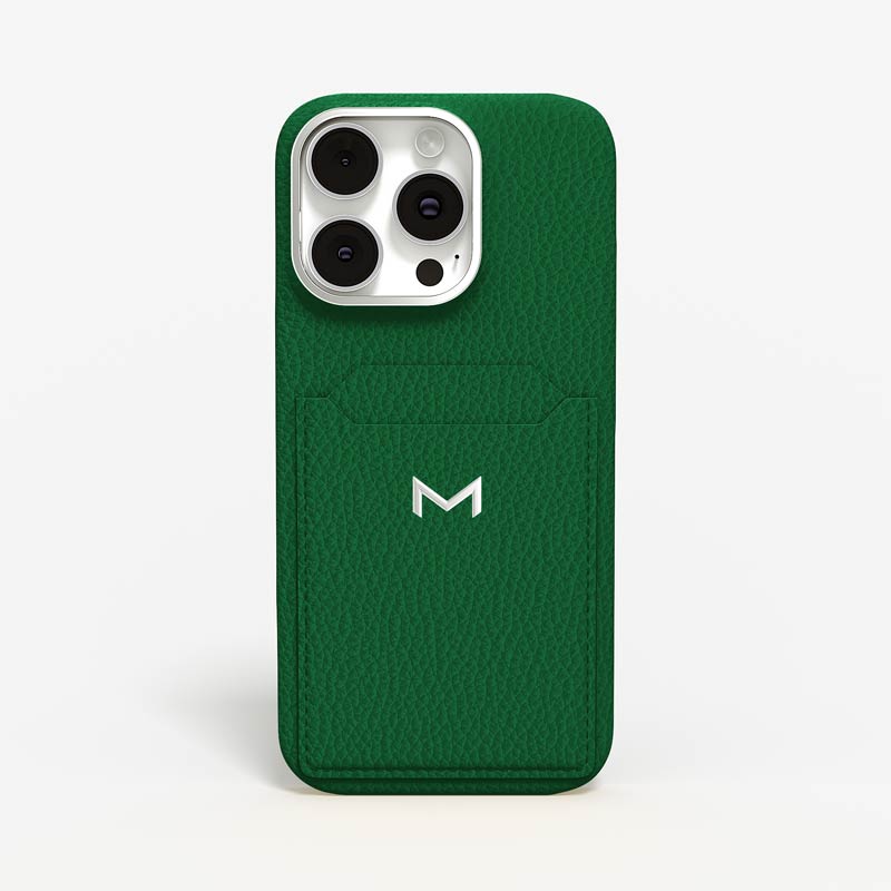 Cardholder Case for iPhone 15 Pro in Calf