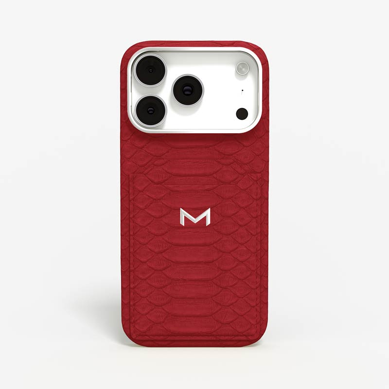 Cardholder Case for iPhone 17 Pro Max in Python