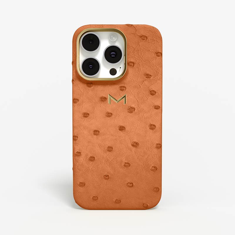 Necklace Case for iPhone 15 Pro Max in Ostrich
