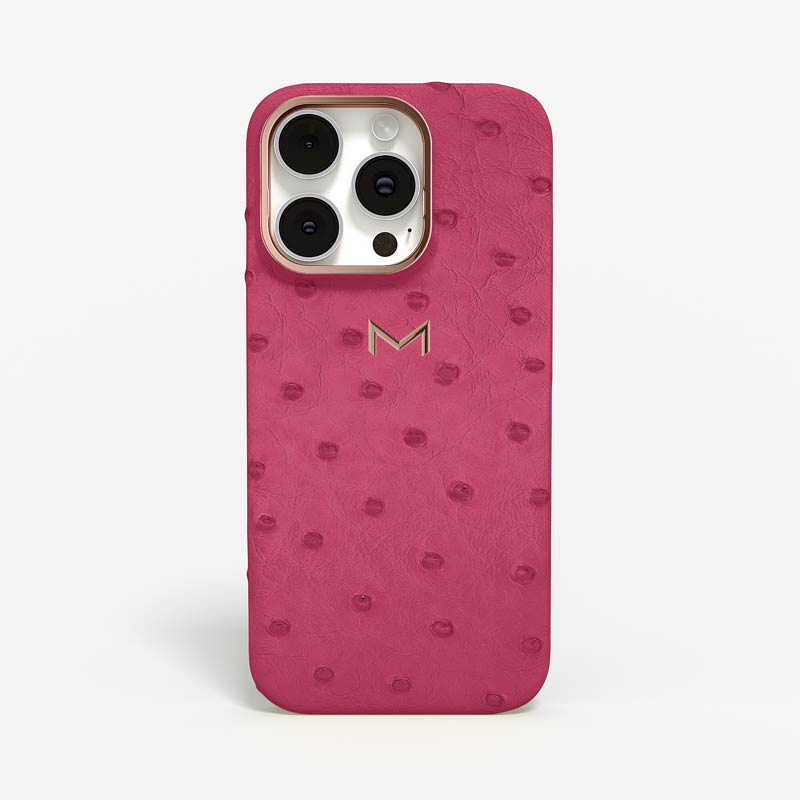 Necklace Case for iPhone 16 Pro in Ostrich