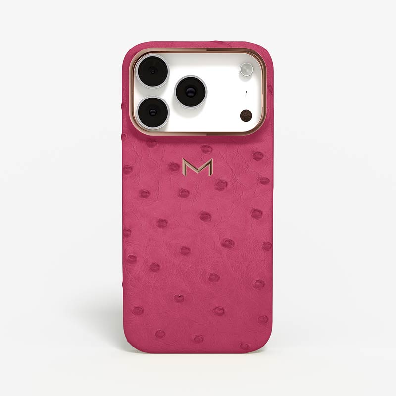 Necklace Case for iPhone 17 Pro in Ostrich