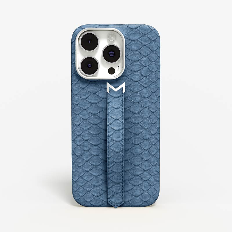 Finger Strap Case for iPhone 15 Pro Max in Python
