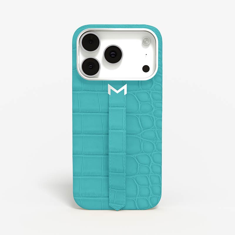 Finger Strap Case for iPhone 17 Pro Max in Alligator