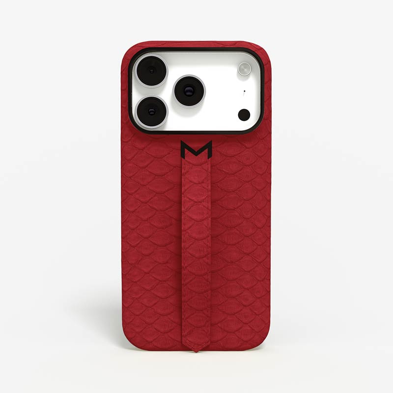 Finger Strap Case for iPhone 17 Pro Max in Python