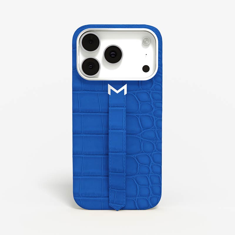 Finger Strap Case for iPhone 17 Pro in Alligator