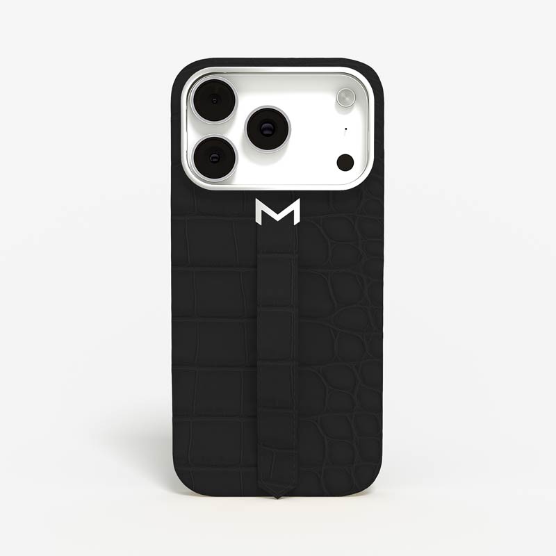 Finger Strap Case for iPhone 17 Pro in Alligator