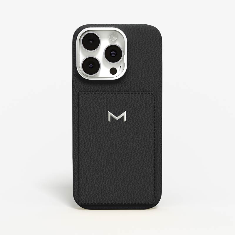 Wallet Case for iPhone 15 Pro in Calf