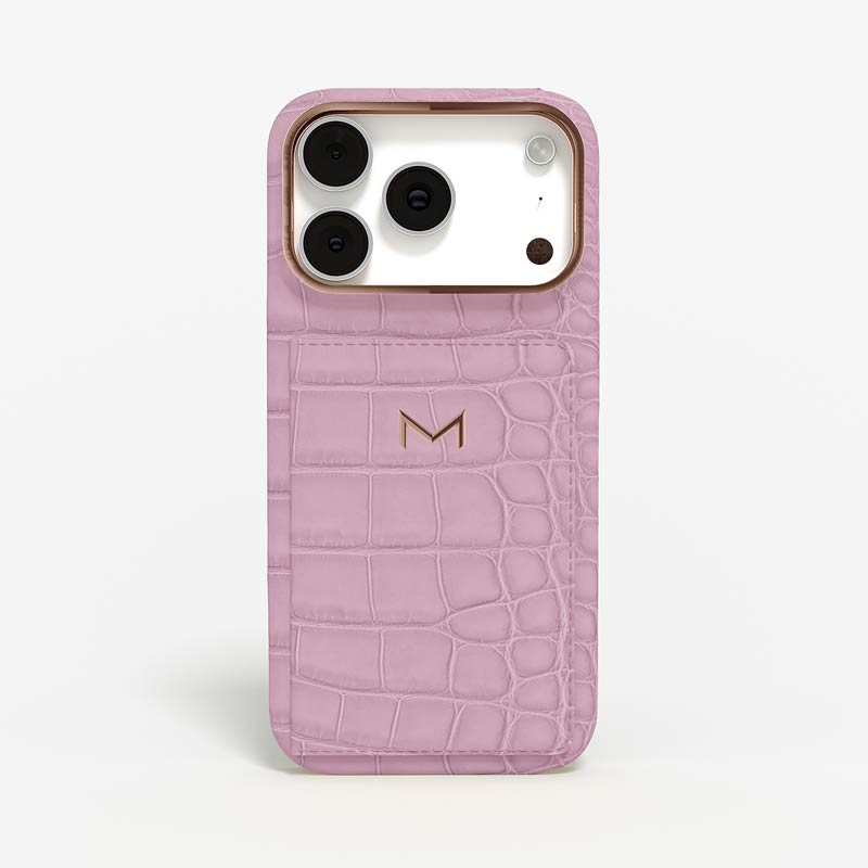 Wallet Case for iPhone 17 Pro Max in Alligator
