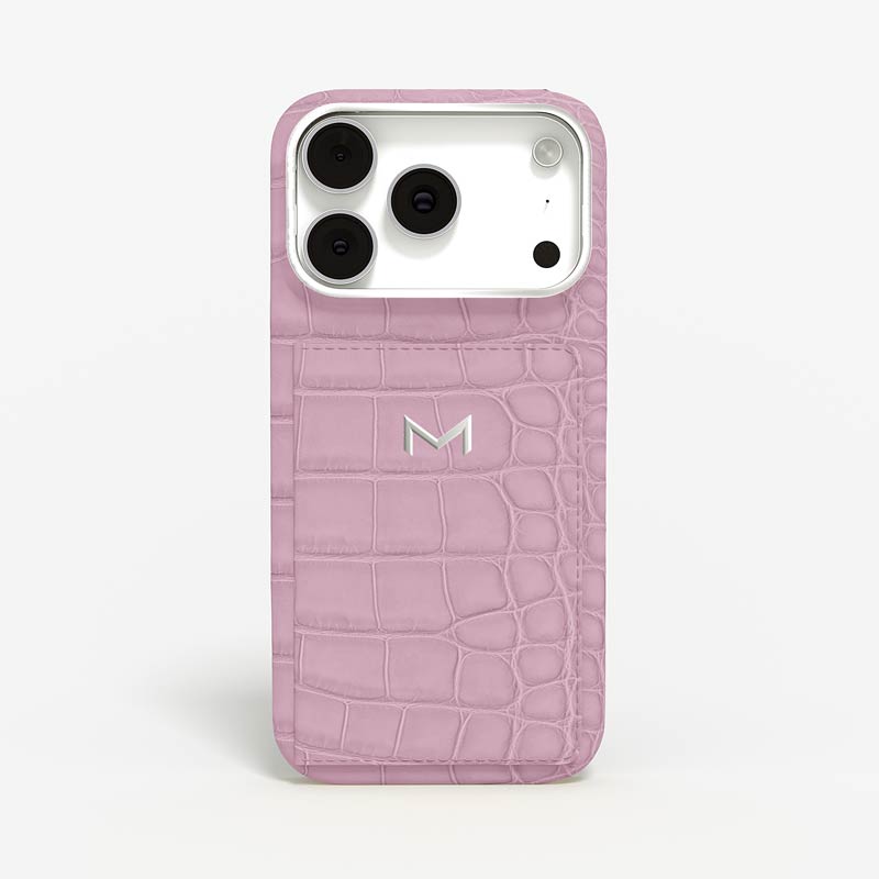 Wallet Case for iPhone 17 Pro in Alligator